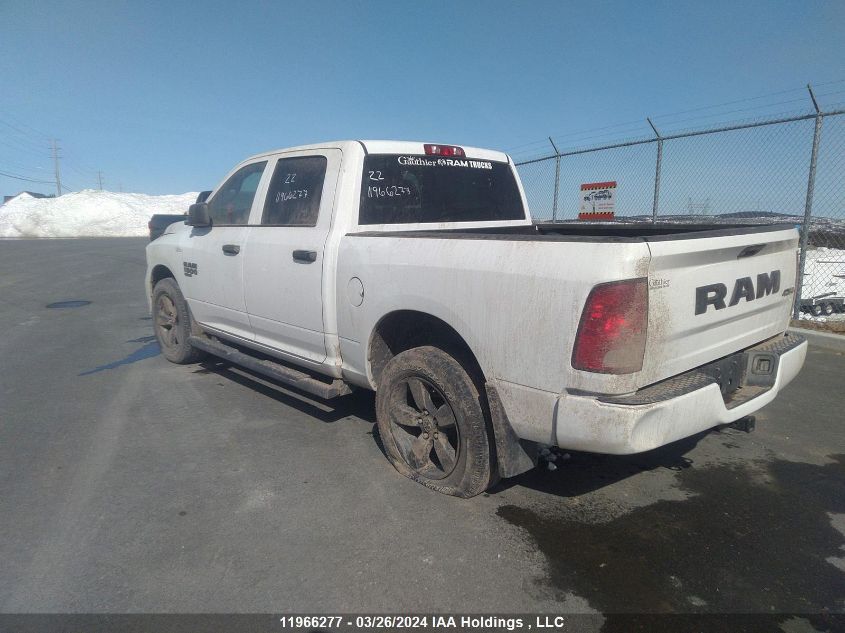 2022 Ram 1500 Classic Tradesman VIN: 3C6RR7KG6NG332535 Lot: 11966277