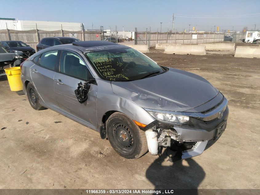 2017 Honda Civic Sedan VIN: 2HGFC2F86HH003097 Lot: 11966359