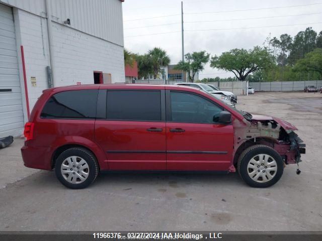 2014 Dodge Grand Caravan Se/Sxt VIN: 2C4RDGBGXER283437 Lot: 11966376