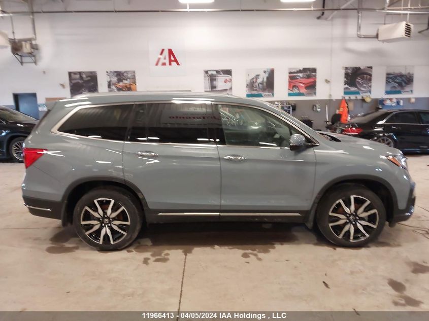 2022 Honda Pilot Touring VIN: 5FNYF6H64NB508364 Lot: 50344094