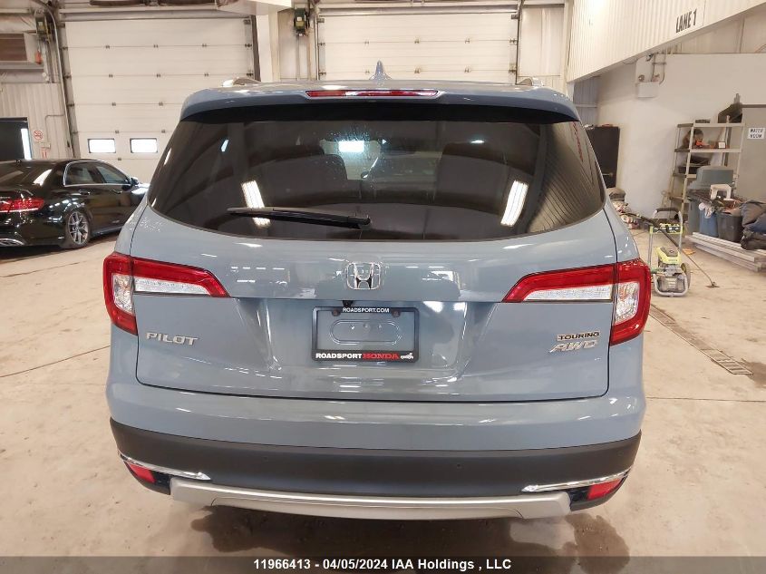 2022 Honda Pilot Touring VIN: 5FNYF6H64NB508364 Lot: 50344094