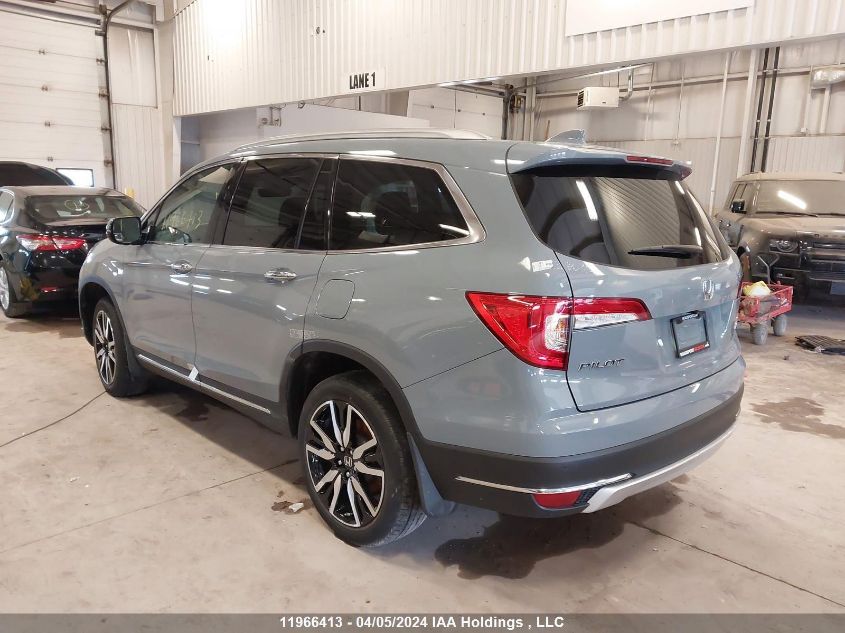 2022 Honda Pilot Touring VIN: 5FNYF6H64NB508364 Lot: 50344094