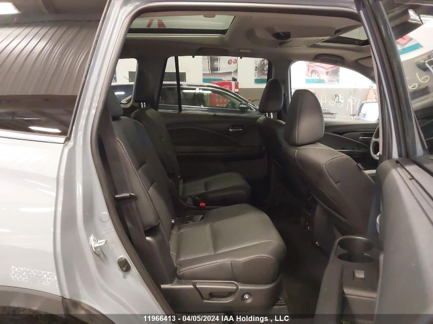 2022 Honda Pilot Touring VIN: 5FNYF6H64NB508364 Lot: 50344094