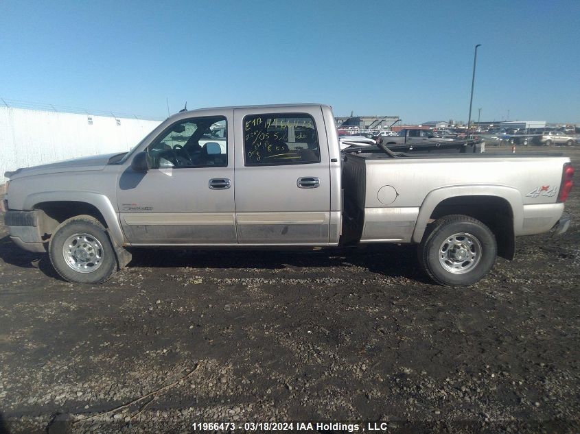 2005 Chevrolet Silverado 2500Hd VIN: 1GCHK23295F855306 Lot: 11966473
