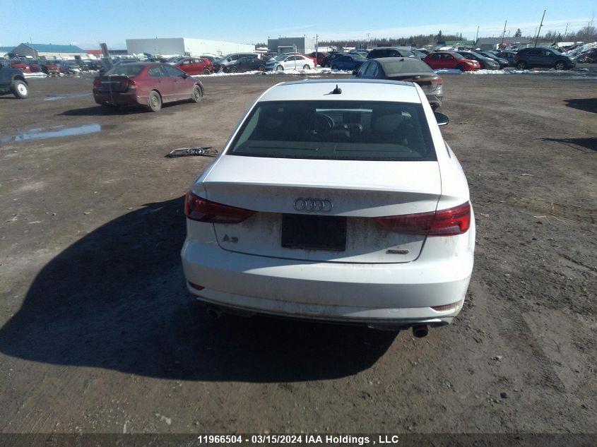 2019 Audi A3 VIN: WAUBEGFF0KA113715 Lot: 11966504