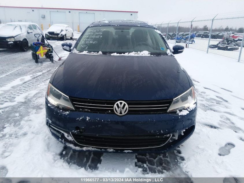 2011 Volkswagen Jetta Sedan VIN: 3VWDX7AJ4BM026689 Lot: 11966577