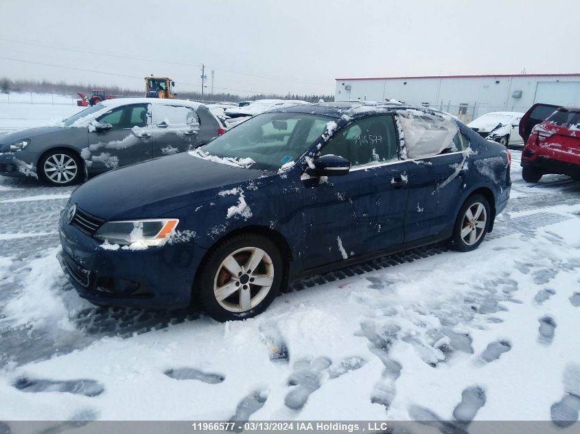 2011 Volkswagen Jetta Sedan VIN: 3VWDX7AJ4BM026689 Lot: 11966577