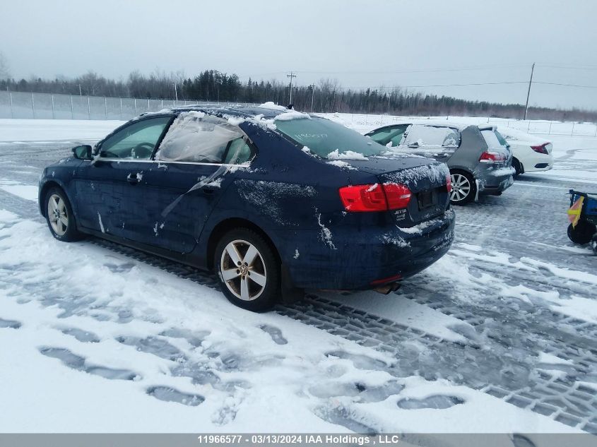 2011 Volkswagen Jetta Sedan VIN: 3VWDX7AJ4BM026689 Lot: 11966577