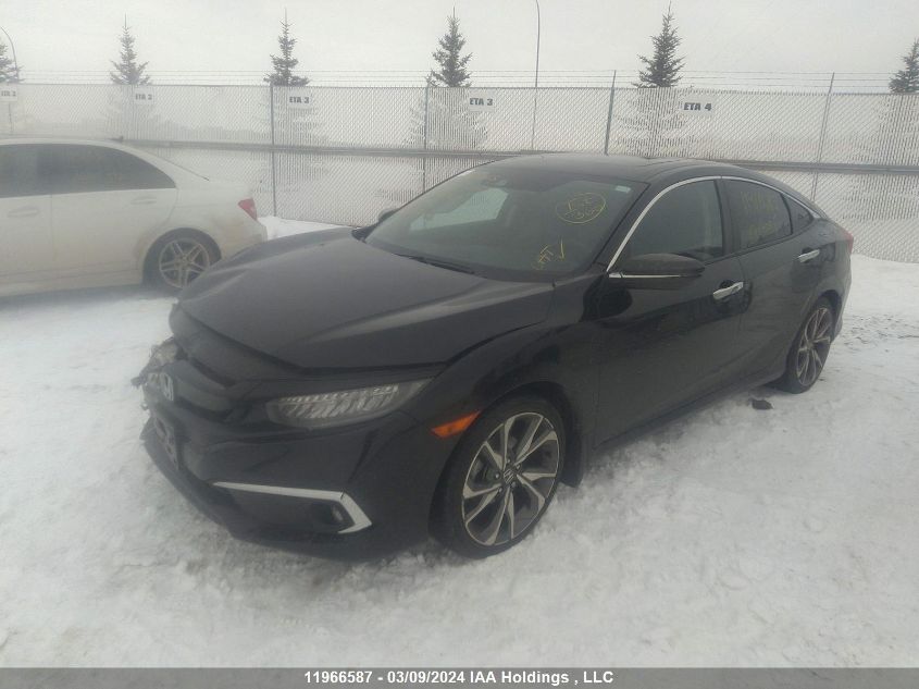 2019 Honda Civic Touring VIN: 2HGFC1F97KH104241 Lot: 11966587