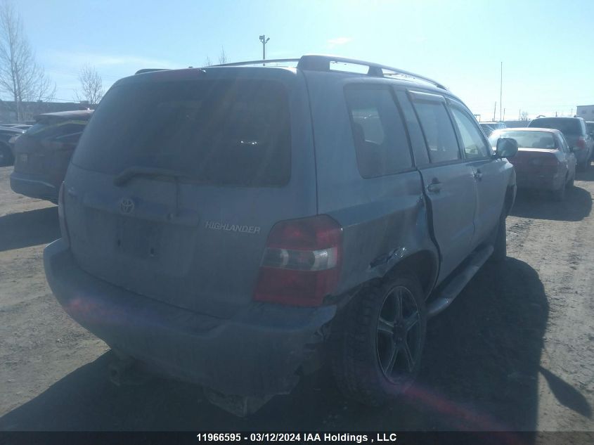 2006 Toyota Highlander Limited VIN: JTEHP21A860139539 Lot: 11966595