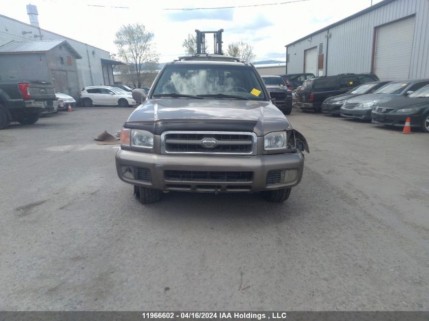 2001 Nissan Pathfinder Le/Se/Xe VIN: JN8DR09Y81W582271 Lot: 11966602