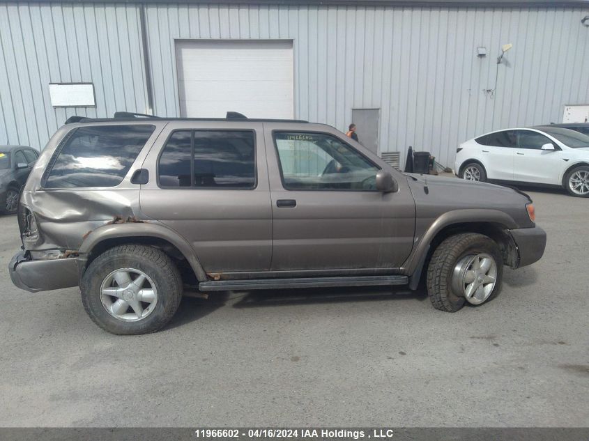 2001 Nissan Pathfinder Le/Se/Xe VIN: JN8DR09Y81W582271 Lot: 11966602