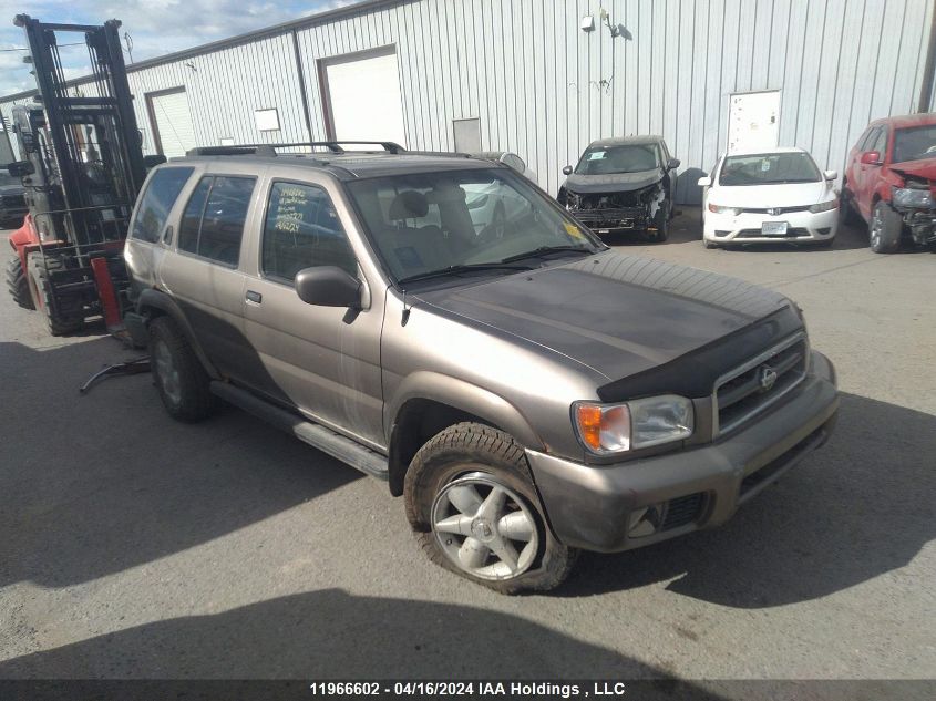 2001 Nissan Pathfinder Le/Se/Xe VIN: JN8DR09Y81W582271 Lot: 11966602