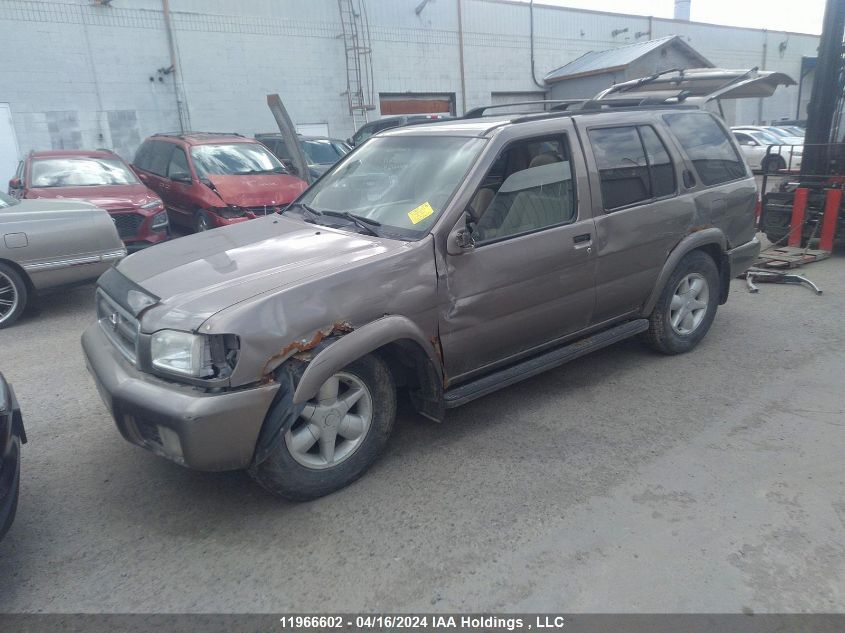 2001 Nissan Pathfinder Le/Se/Xe VIN: JN8DR09Y81W582271 Lot: 11966602