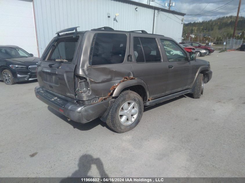 2001 Nissan Pathfinder Le/Se/Xe VIN: JN8DR09Y81W582271 Lot: 11966602