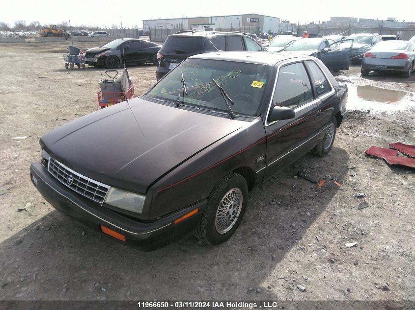 1989 Plymouth Sundance VIN: 1P3BP44J0KN694886 Lot: 11966650