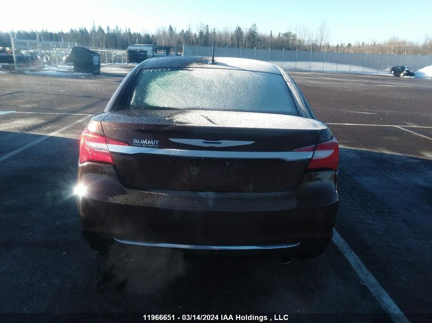 2012 Chrysler 200 Limited VIN: 1C3CCBCG3CN218194 Lot: 11966651