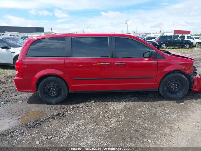 2014 Dodge Grand Caravan Se VIN: 2C4RDGBG0ER330782 Lot: 11966661