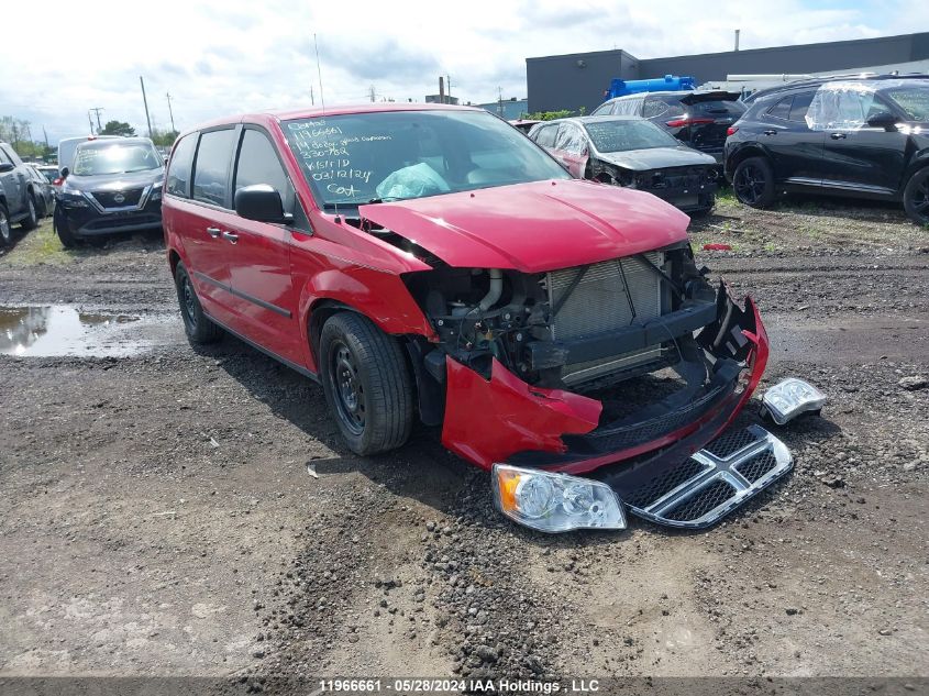 2014 Dodge Grand Caravan Se VIN: 2C4RDGBG0ER330782 Lot: 11966661