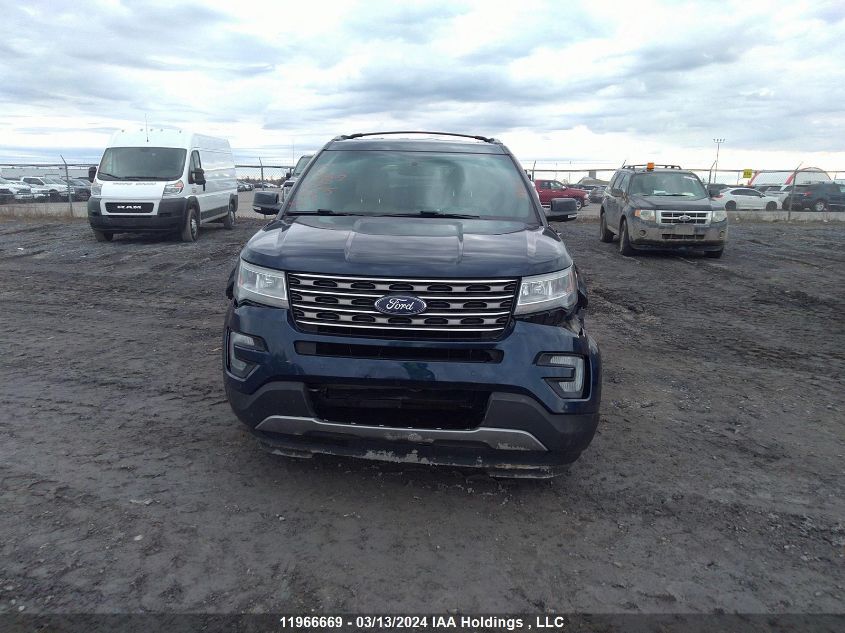 1FM5K8D89HGB25415 2017 Ford Explorer Xlt