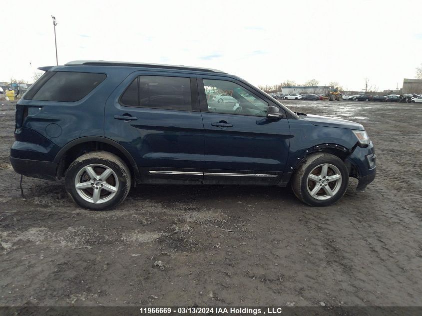 1FM5K8D89HGB25415 2017 Ford Explorer Xlt