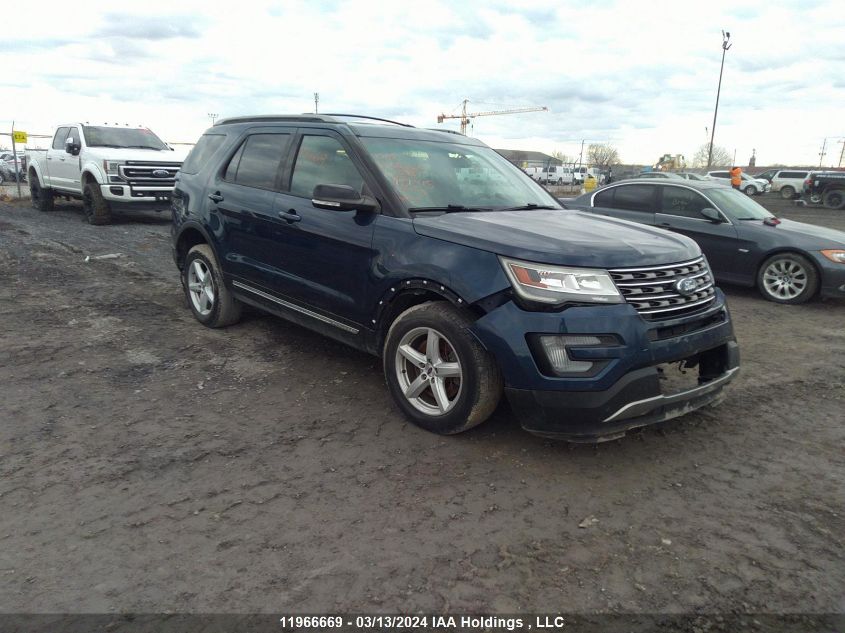 1FM5K8D89HGB25415 2017 FORD EXPLORER - Image 1