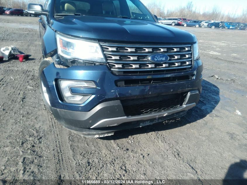 1FM5K8D89HGB25415 2017 Ford Explorer Xlt