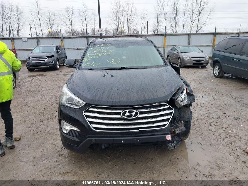 2013 Hyundai Santa Fe Xl Limited VIN: KM8SNDHF5DU008647 Lot: 39219399