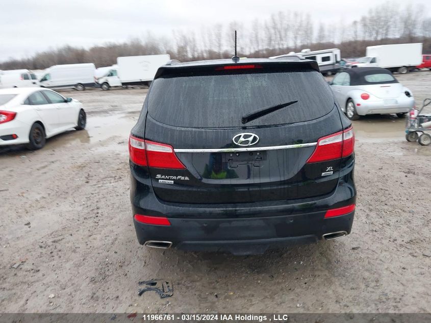 2013 Hyundai Santa Fe Xl Limited VIN: KM8SNDHF5DU008647 Lot: 39219399