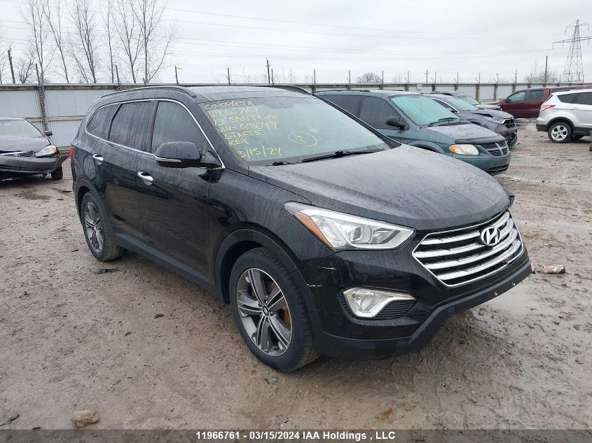 2013 Hyundai Santa Fe Xl Limited VIN: KM8SNDHF5DU008647 Lot: 39219399