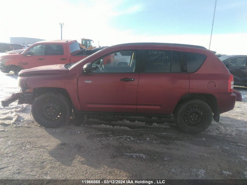 2008 Jeep Compass Sport/North VIN: 1J8FT47008D689128 Lot: 11966868