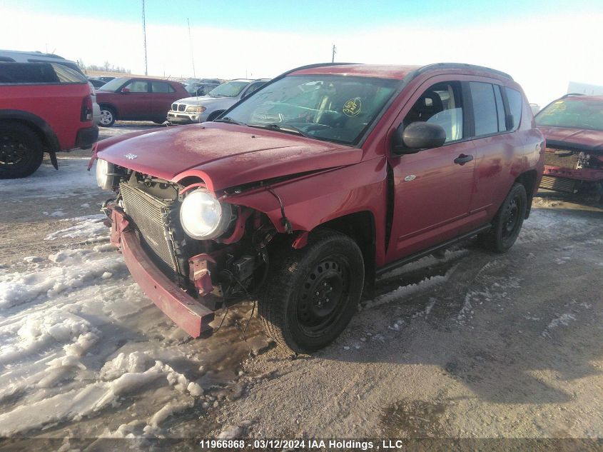 2008 Jeep Compass Sport/North VIN: 1J8FT47008D689128 Lot: 11966868