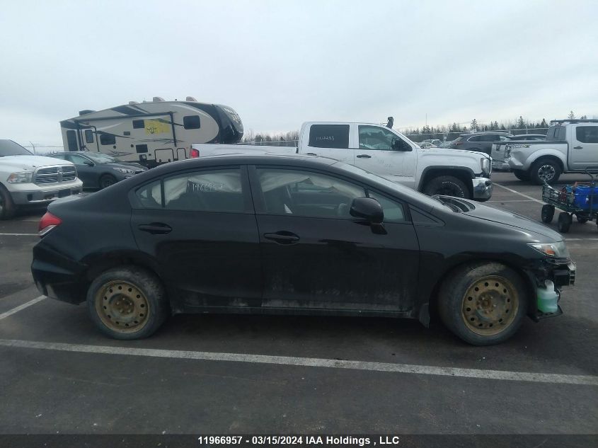 2013 Honda Civic Sdn VIN: 2HGFB2E5XDH013622 Lot: 11966957