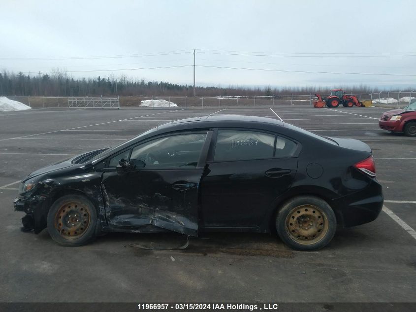 2013 Honda Civic Sdn VIN: 2HGFB2E5XDH013622 Lot: 11966957