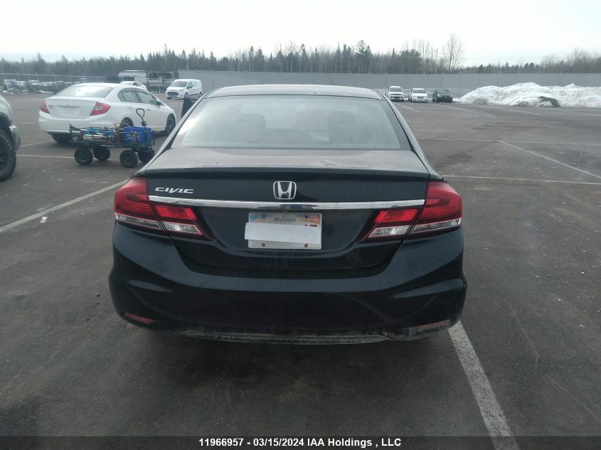2013 Honda Civic Sdn VIN: 2HGFB2E5XDH013622 Lot: 11966957