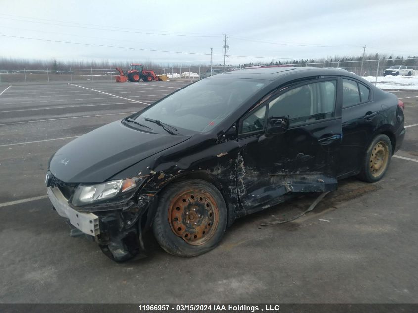 2013 Honda Civic Sdn VIN: 2HGFB2E5XDH013622 Lot: 11966957