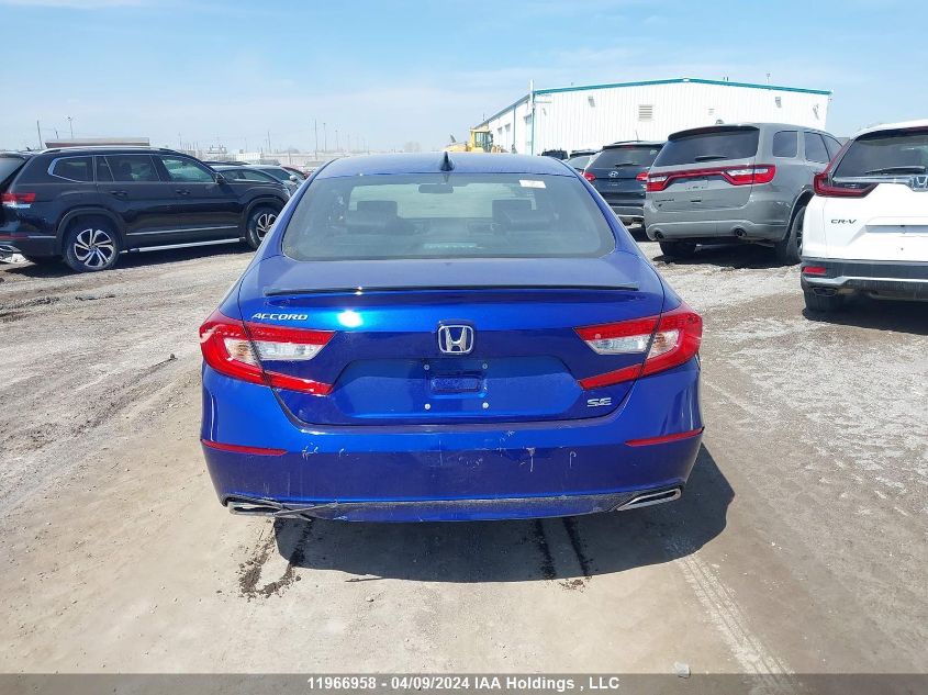 2021 Honda Accord Se VIN: 1HGCV1F21MA801227 Lot: 11966958