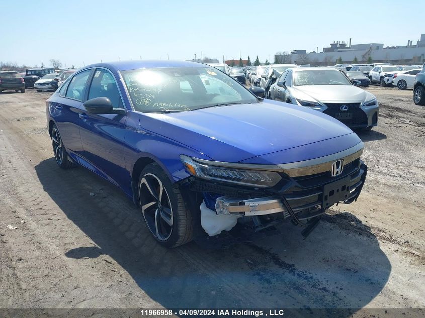 2021 Honda Accord Se VIN: 1HGCV1F21MA801227 Lot: 11966958