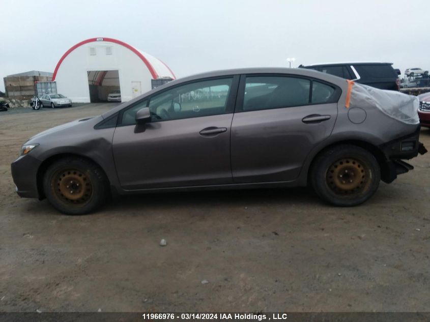 2013 Honda Civic Sdn VIN: 2HGFB2F72DH022475 Lot: 11966976