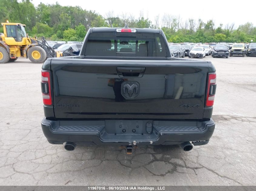 2019 Dodge Ram 1500 VIN: 1C6SRFLT1KN843175 Lot: 11967016