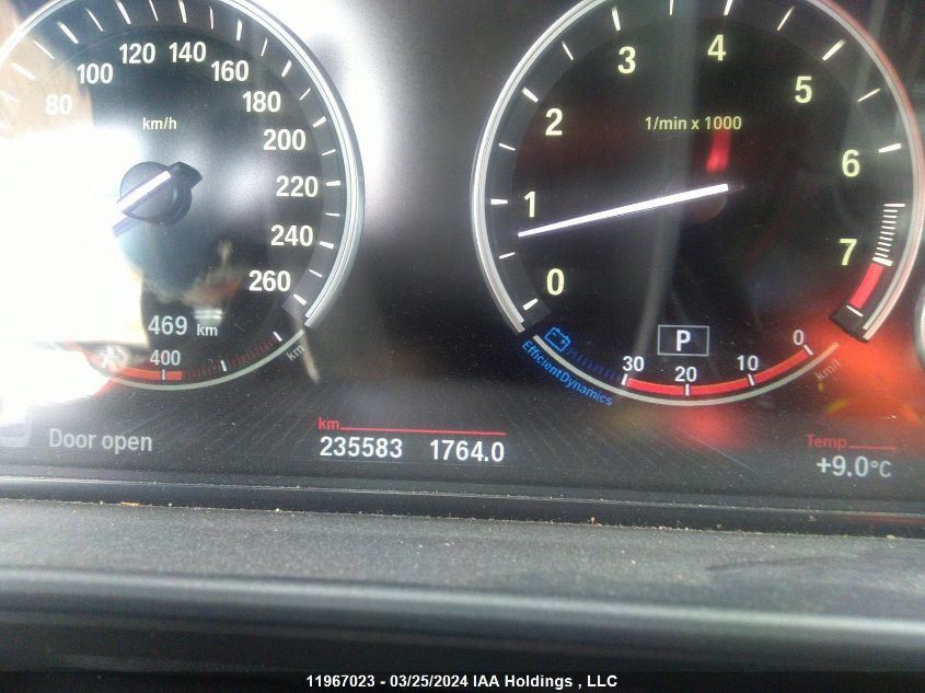 2013 BMW 5 Series VIN: WBAFU7C52DDU73117 Lot: 11967023