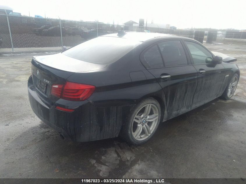 2013 BMW 5 Series VIN: WBAFU7C52DDU73117 Lot: 11967023