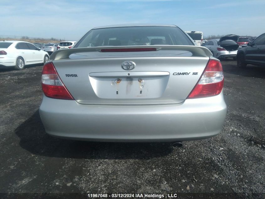 2003 Toyota Camry Le/Xle VIN: JTDBE32KX30192848 Lot: 11967048