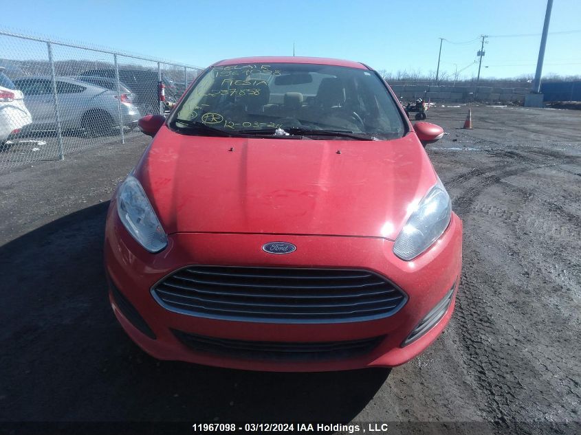 2014 Ford Fiesta VIN: 3FADP4BJ1EM237858 Lot: 11967098