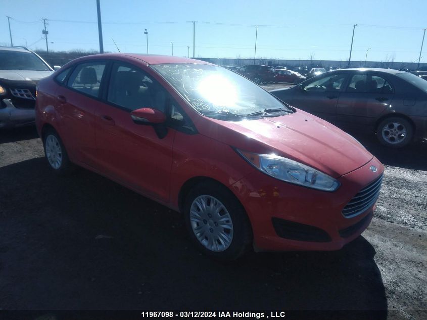 2014 Ford Fiesta VIN: 3FADP4BJ1EM237858 Lot: 11967098