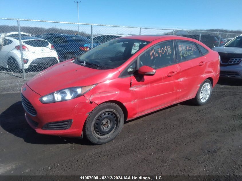 2014 Ford Fiesta VIN: 3FADP4BJ1EM237858 Lot: 11967098