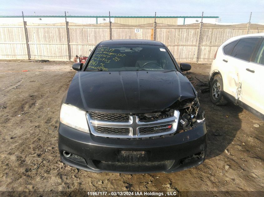 2012 Dodge Avenger Sxt VIN: 1C3CDZCB7CN239964 Lot: 11967177