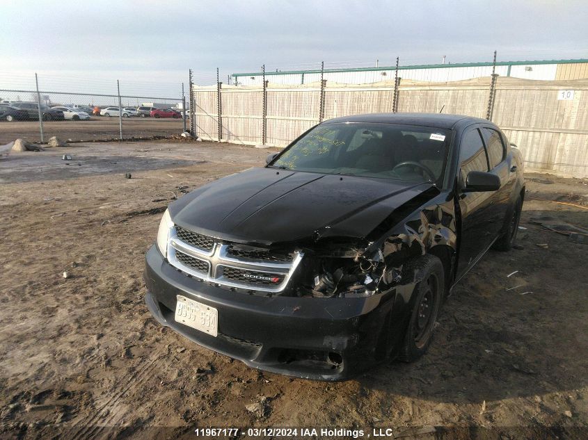 2012 Dodge Avenger Sxt VIN: 1C3CDZCB7CN239964 Lot: 11967177