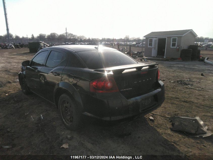 2012 Dodge Avenger Sxt VIN: 1C3CDZCB7CN239964 Lot: 11967177