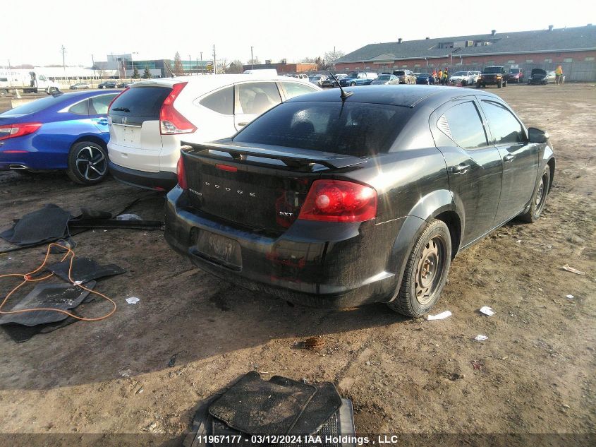 2012 Dodge Avenger Sxt VIN: 1C3CDZCB7CN239964 Lot: 11967177